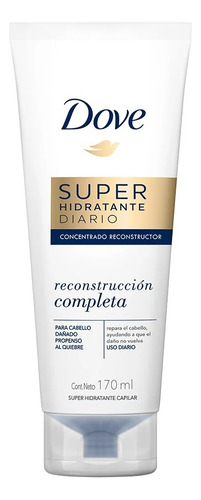  3 Pzs Dove Acondicionador Reconstruccion Completa 170ml