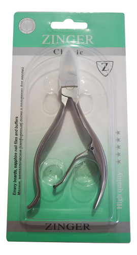 Alicate Cortauñas Inoxidable Punta Curva Manicure Pedicure