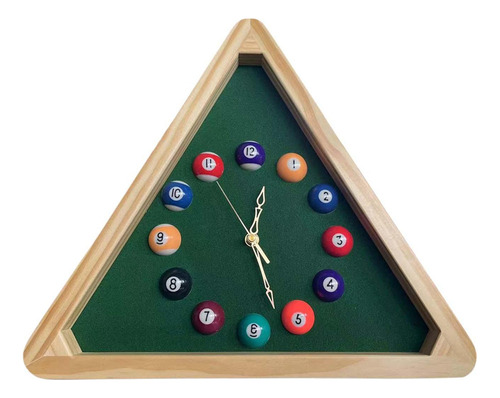 A Reloj De Bola De Billar De 14 Pulgadas, Reloj De Pared De