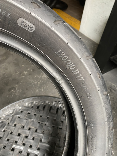 Pneu Dianteiro 130/80/17 Michelin Scorcher Usado Custom H.d (Usado)