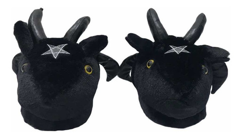 Pantuflas Baphy (baphometh Kawaii)