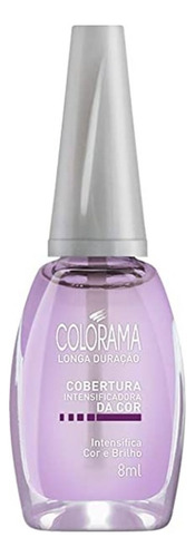 Esmalte De Unhas Cobertura Intensificadora Da Cor Colorama