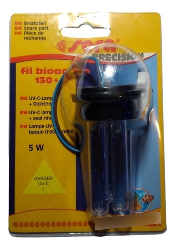 Ampolleta Sera Uv 5 Watts Filtro Bio Active 130