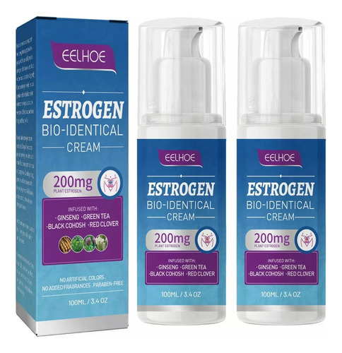 // Creme De Progesterona BioidĂȘntico Para Mulheres, Sem