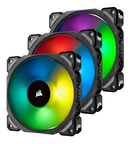 Cooler Fan Corsair Pack 3, Ml120 Pro Rgb, 12 Cm, 1600 Rpm