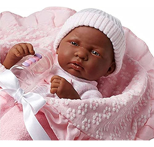 Jc Toys African American La Newborn 15.5 Muñeca Boutique Co