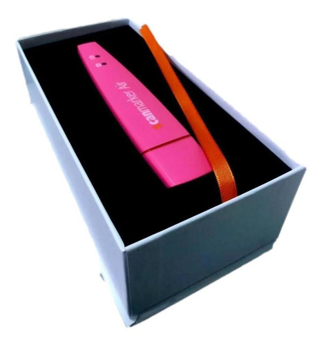 Caneta Scanner Scanmarker Marcador Leitor Digital Rosa