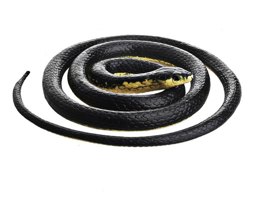 Replica De Serpiente Mamba Negra De Caucho | 130 Cm Largo!