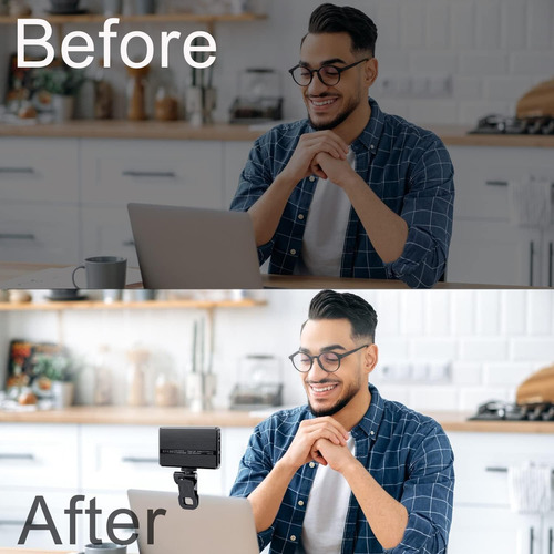 120 Led Teléfono Luz Luz Selfie Recargable Clip Luz De