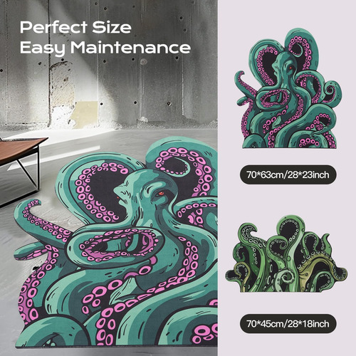 Tentáculos De Collue Cthulhu Matel De Baño Divertido Sin Des