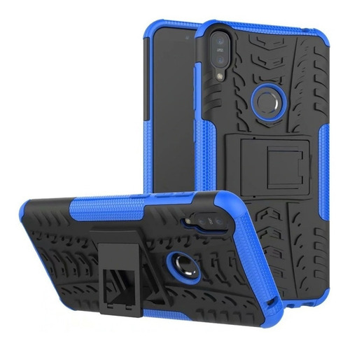 Forro Antigolpe + Vidrio Templado 2d Asus Zenfone Max M2 Pro
