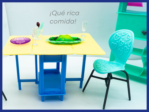 Gloria El Comedor Diario Accesorios Set Para Muñecas Lionels