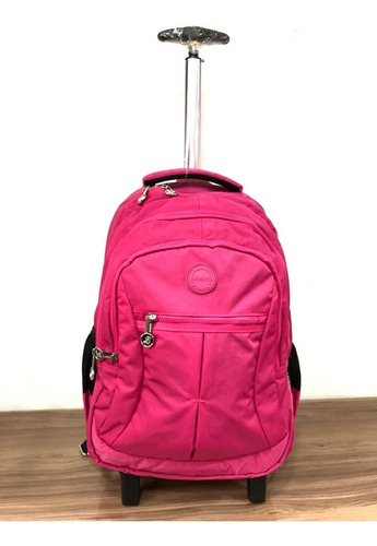 Imagem 1 de 1 de Mochila Executiva Notebook Laptop Com Rodinhas-12x Sem Juros