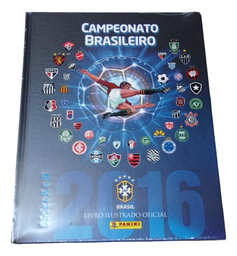 Álbum Do Campeonato Brasileiro 2016 Capa Dura Vazio Lacrado