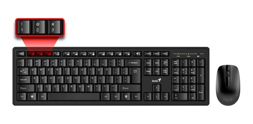 Teclado Y Mouse Wireless Km-8200 Generico