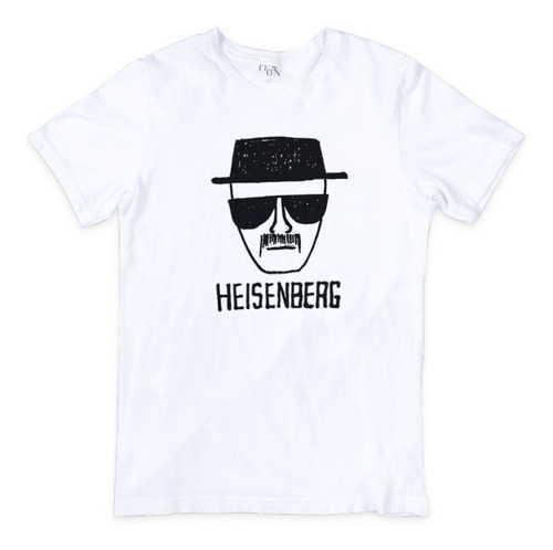 Playera Dibujo Heisenberg. Breaking Bad.
