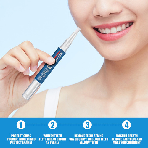 Bolígrafo Blanqueador De Dientes Flawles, Bolígrafo De Gel B