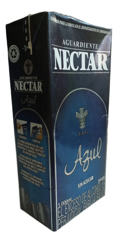 Aguardiente Nectar Azul X1000ml - mL a $50