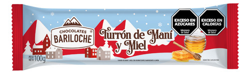 Turron De Mani Bariloche X 100 G