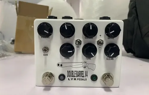 Pedal Ly Rock Double Barrel V4 Overdrive | Clone 1:1 Jhs