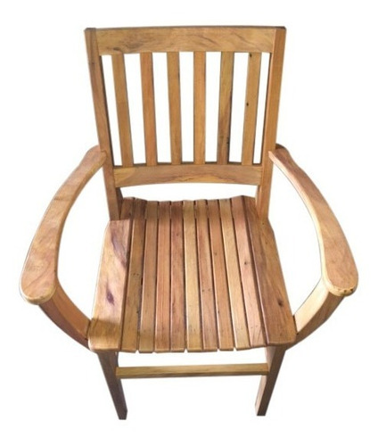 Cadeira De Madeira Com Braço ( Frete Grátis )
