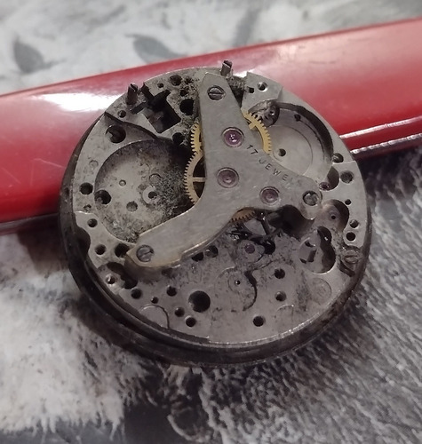 Peças Usadas Para Relógio Corda Manual Raro D8765 Y 54 (Usado)