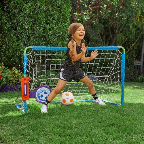 Little Tikes Porteria 2 En 1 Soccer Agua Juguete