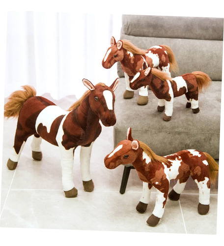 1 Pc Pequeño Pony Muñeca Caballo De Peluche Caballo