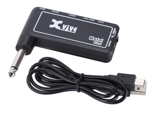 Amplificador De Audifonos Xvive Ga-4 Metal Guitarra Electric