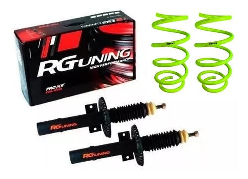 Kit Rg Amortiguadores Vastago Corto Progresivos Clio 2