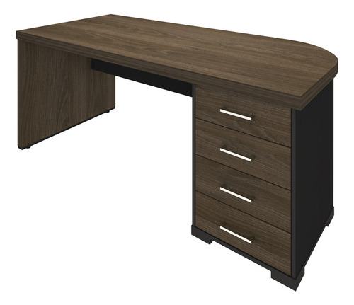 Conjunto Escritório: Mesa 6099 + Mesa 6106 + Balcão 6114