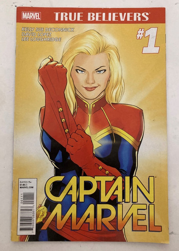 Comic Marvel: Captain Marvel #1. Direct Edition