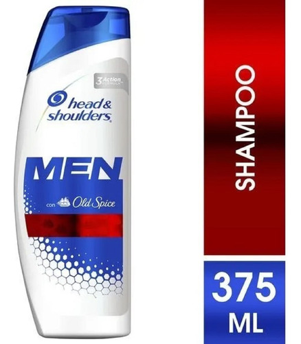 Head & Shoulders Shampoo Anticaspa 3 En 1 Old Spice 375ml