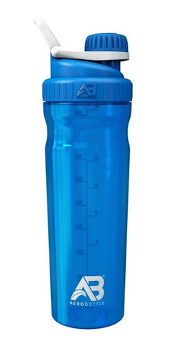 Aerobottle Shaker Plástico Libre De Bpa Azul 946 Ml.