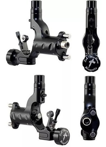 Kit Completo De Tatuar Tz-013 Maquina Fuente Tintas Etc