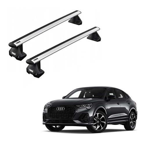 Rack Bagageiro Thule Evo Audi Q3 Sportback Suv 20 Em Diante