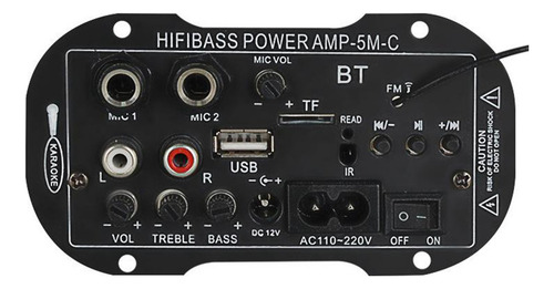 A Digital De Audio Bluetooth Amplificador Placa Mini 12v