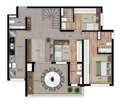 Imagem 29 de 30 de Apartamento À Venda No Bairro Vila Gilda - Santo André/sp - O-11128-20654