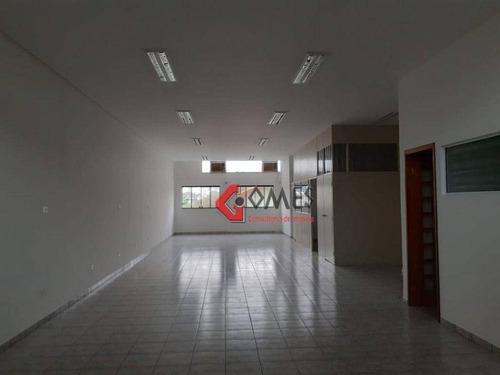 Imagem 1 de 21 de Salão Para Alugar, 135 M² Por R$ 3.000,00/mês - Jardim Hollywood - São Bernardo Do Campo/sp - Sl0084