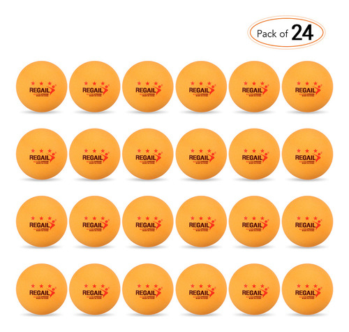 24 Pelotas De Tenis De Mesa De 3 Estrellas Y 40 Mm For Prác