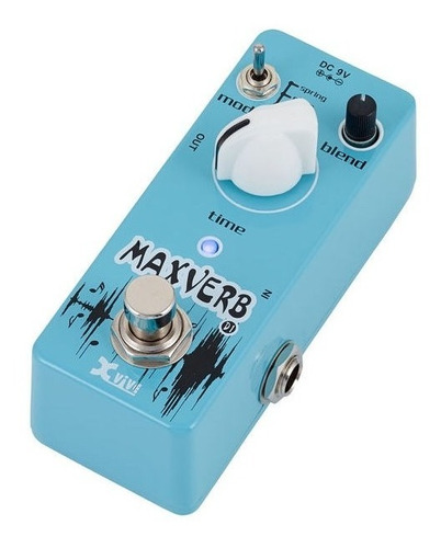 Pedal Xvive D1 Maxverb Reverb Para Guitarra Guitarra /