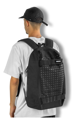 Mochila Hocks Skate Preto