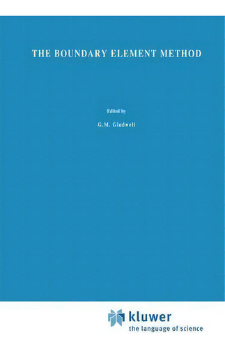 The Boundary Element Method, De W. S. Hall., Vol. 1. Editorial Springer, Tapa Dura En Inglés