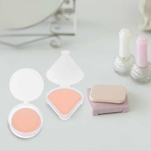 Prácticos Pomos De Maquillaje En Polvo Para Home Trav, 4 Uni