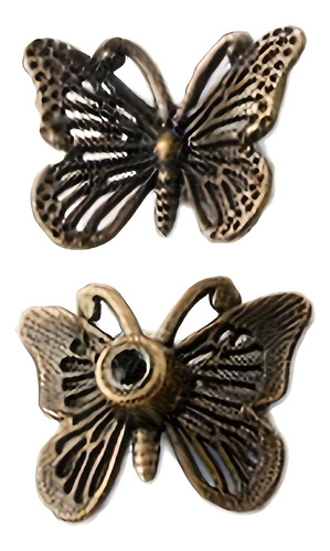 Tirador Con Forma De Mariposa Para Armarios, Cajones Y Puert