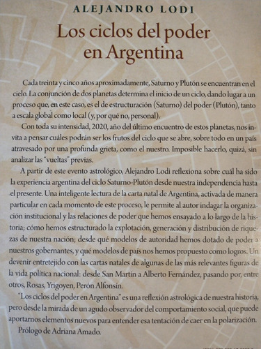 Imagen 2 de 2 de Los Ciclos De Poder En La Argentina Alejandro Lodi