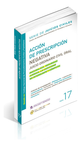 Acción De Prescripción Negativa. (naturaleza, Seguridad Jurídica, La Caducidad No Interrumpe Y Cómputo)
