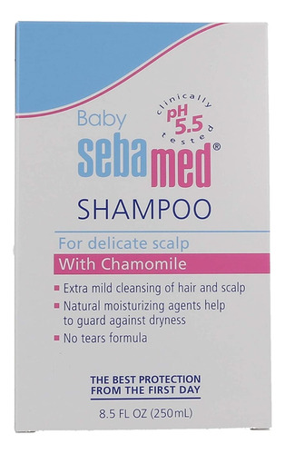 Shampoo Para Bebe Sebamed Manzanilla Ph 5.5 Aprobado 250 Ml