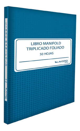 Libro Manifold 50 Hojas Triplicado Foliado