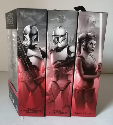 Star Wars Black Series 6 Attack Of The Clones Colección